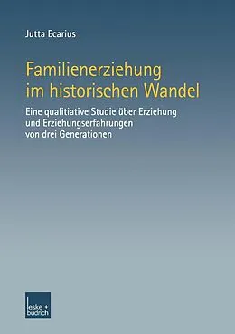 E-Book (pdf) Familienerziehung im historischen Wandel von Jutta Ecarius