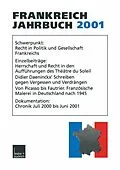E-Book (pdf) Frankreich-Jahrbuch 2001 von Wolfgang Asholt, Hans Manfred Bock, Mariluise Christadler