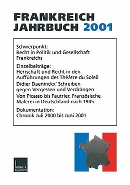 E-Book (pdf) Frankreich-Jahrbuch 2001 von Wolfgang Asholt, Hans Manfred Bock, Mariluise Christadler