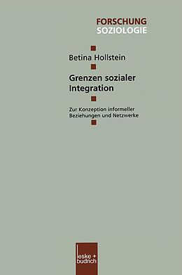 E-Book (pdf) Grenzen sozialer Integration von Betina Hollstein
