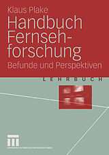 E-Book (pdf) Handbuch Fernsehforschung von Klaus Plake