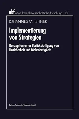 E-Book (pdf) Implementierung von Strategien von Johannes M. Lehner