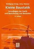 E-Book (pdf) Kleine Baustatik von Wolfgang Krings, Artur Wanner