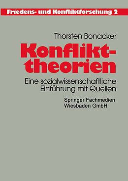 Kartonierter Einband Konflikttheorien von Thorsten Bonacker