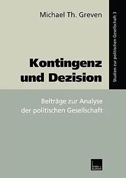 E-Book (pdf) Kontingenz und Dezision von Michael Th. Greven