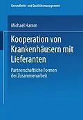 E-Book (pdf) Kooperation von Krankenhäusern mit Lieferanten von Michael Hamm