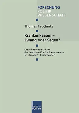 E-Book (pdf) Krankenkassen  Zwang oder Segen? von Thomas Tauchnitz