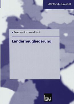 E-Book (pdf) Länderneugliederung von Benjamin-Immanuel Hoff