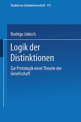 E-Book (pdf) Logik der Distinktionen von Rodrigo Jokisch