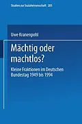 E-Book (pdf) Mächtig oder machtlos? von Uwe Kranenpohl