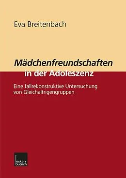 E-Book (pdf) Mädchenfreundschaften in der Adoleszenz von Eva Breitenbach