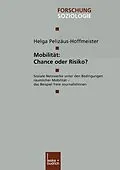 E-Book (pdf) Mobilität: Chance oder Risiko? von Helga Pelizäus-Hoffmeister