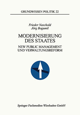 Kartonierter Einband Modernisierung des Staates von Frieder Naschold, Jörg Bogumil