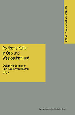 E-Book (pdf) Politische Kultur in Ost- und Westdeutschland von 