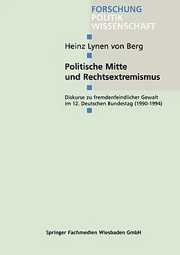 E-Book (pdf) Politische Mitte und Rechtsextremismus von Heinz Lynen von Berg