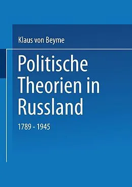 E-Book (pdf) Politische Theorien in Russland von Klaus von Beyme