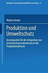 E-Book (pdf) Produktion und Umweltschutz von