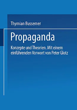 E-Book (pdf) Propaganda von Thymian Bussemer