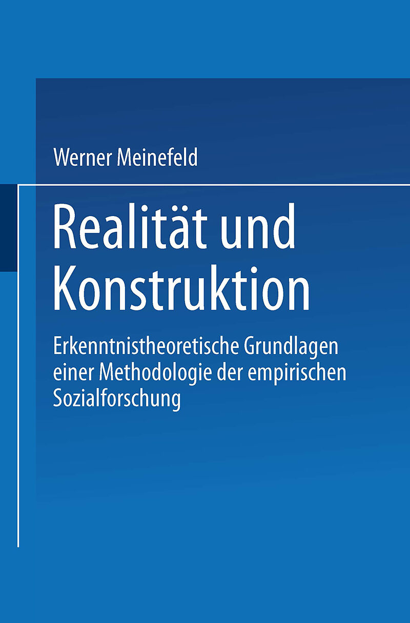 Realität und Konstruktion