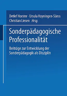 E-Book (pdf) Sonderpädagogische Professionalität von 