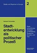 E-Book (pdf) Stadtentwicklung als politischer Prozeß von Herbert Schneider