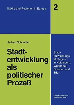 E-Book (pdf) Stadtentwicklung als politischer Prozeß von Herbert Schneider
