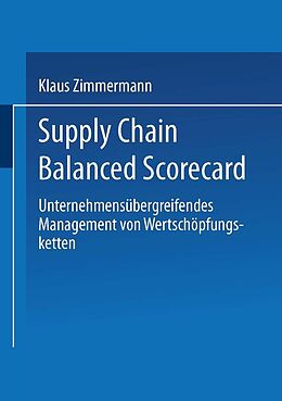 E-Book (pdf) Supply Chain Balanced Scorecard von Klaus Zimmermann