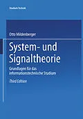 E-Book (pdf) System- und Signaltheorie von Otto Mildenberger