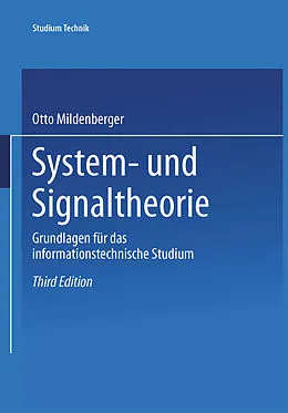 E-Book (pdf) System- und Signaltheorie von Otto Mildenberger
