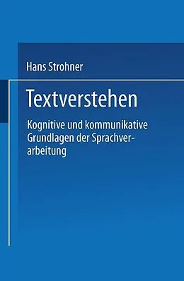E-Book (pdf) Textverstehen von Hans Strohner