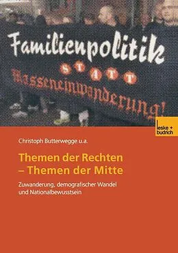 E-Book (pdf) Themen der Rechten  Themen der Mitte von Christoph Butterwegge, Janine Cremer, Alexander Häusler