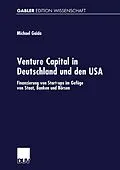 E-Book (pdf) Venture Capital in Deutschland und den USA von Michael Gaida