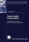E-Book (pdf) Venture-Capital-Partnerschaften von Frank Stummer