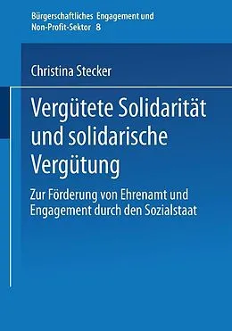 E-Book (pdf) Vergütete Solidarität und solidarische Vergütung von Christina Stecker