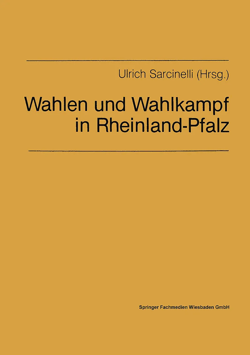 Wahlen und Wahlkampf in Rheinland-Pfalz