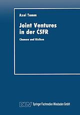 E-Book (pdf) Joint Ventures in der SFR von 