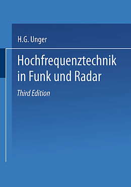 E-Book (pdf) Hochfrequenztechnik in Funk und Radar von Hans-George Unger