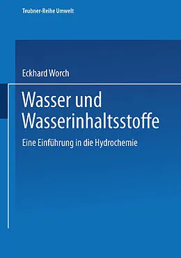 E-Book (pdf) Wasser und Wasserinhaltsstoffe von Eckhard Worch