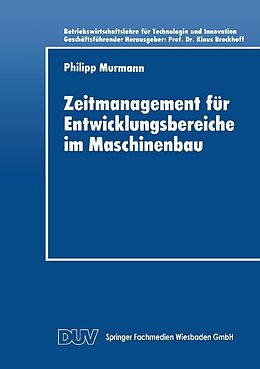 E-Book (pdf) Zeitmanagement für Entwicklungsbereiche im Maschinenbau von 