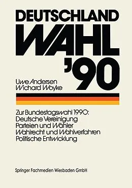 E-Book (pdf) Deutschland Wahl 90 von Uwe Andersen, Wichard Woyke