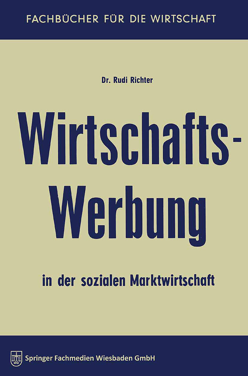 Wirtschaftswerbung in der sozialen Marktwirtschaft