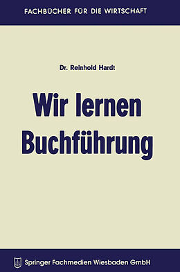 Kartonierter Einband Wir lernen Buchführung von Reinhold Hardt