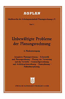 Kartonierter Einband Unbewältigte Probleme der Planungsrechnung von Josef Fuchs, Kenneth A. Loparo, K. Schwantag