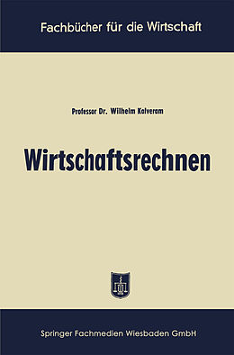 E-Book (pdf) Wirtschaftsrechnen von Wilhelm Kalveram