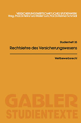 E-Book (pdf) Wettbewerbsrecht von Astrid Doerry, Hermann Stech