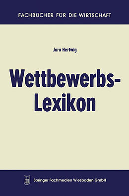 E-Book (pdf) Wettbewerbs-Lexikon von Joro Hertwig