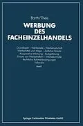 E-Book (pdf) Werbung des Facheinzelhandels von Klaus Barth, Hans-Joachim Theis