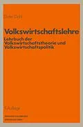 E-Book (pdf) Volkswirtschaftslehre von Dieter Dahl
