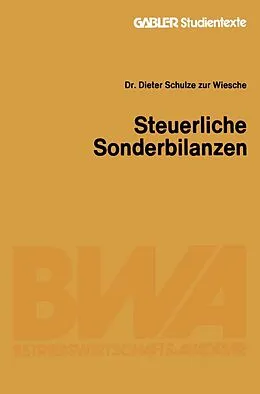E-Book (pdf) Steuerliche Sonderbilanzen von Dieter Schulze zur Wiesche