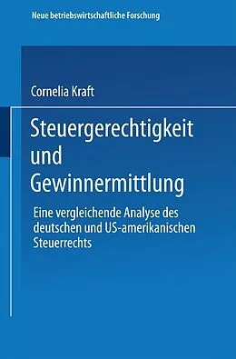 E-Book (pdf) Steuergerechtigkeit und Gewinnermittlung von Cornelia Kraft